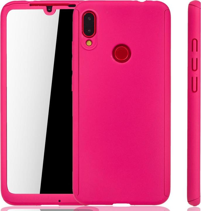 Produktbild König Design Hülle Handy Schutz für Xiaomi Redmi Note 7 / Redmi Note 7 Pro Case Cover Pink (Xiaomi Redmi Note 7 Pro, Xiaomi Redmi Note 7)