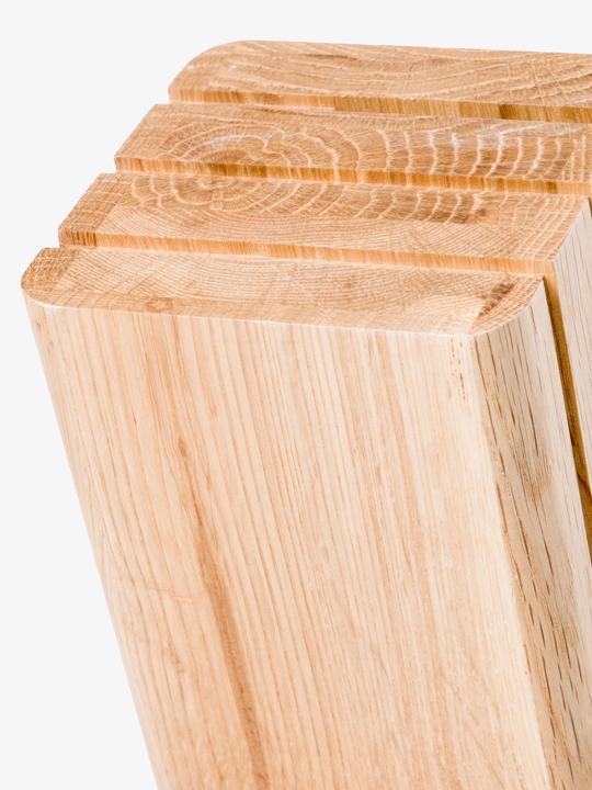 Actual product image WMF Knife block set 6 pcs. equipped SPITZENKLASSE PLUS beech