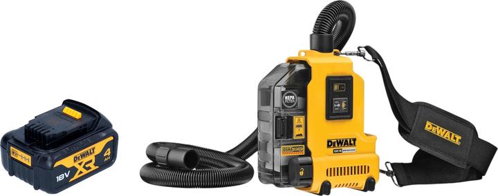 Actual product image DeWalt DWH 161 N Battery-powered universal extractor 18 V 0.21 l brushless + 1x battery 4.0 Ah - without