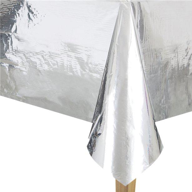 Produktbild Amscan Nappe métallique Argentée