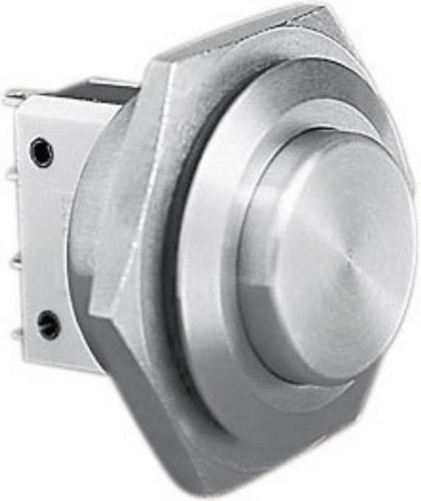 Bulgin Switch,PB,vandal res,28mm,prominent,SPCO