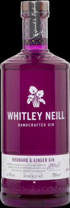 Image du produit Whitley Neill Rhubarbe & Ginger Gin 41,3% vol. 0,7l (6 x 70 cl)
