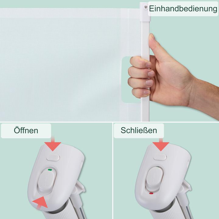 Actual product image Relaxdays Treppenschutzgitter (70 cm)