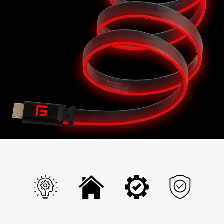 Produktbild Floating Grip 1M HDMI CABLE V2.1 8K/60HZ (1.50 m, HDMI)