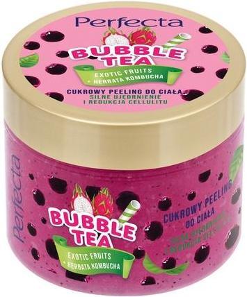 Actual product image Perfecta Bubble Tea Sugar Body Scrub Exotic Fruits 300g
