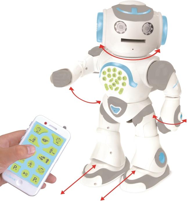 Image du produit Lexibook POWERMAN MAX Mon robot éducatif avec générateur d'histoire et télécommande Allemand (Allemand)