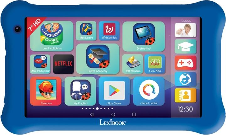 Image du produit Lexibook Tablette LexiTab Master 7 pouces à contenu éducatif, housse de protection version FR
