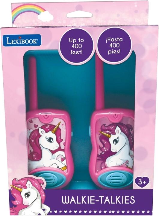Actual product image Lexibook Unicorn Walkie-Talkies range up to 120 metres