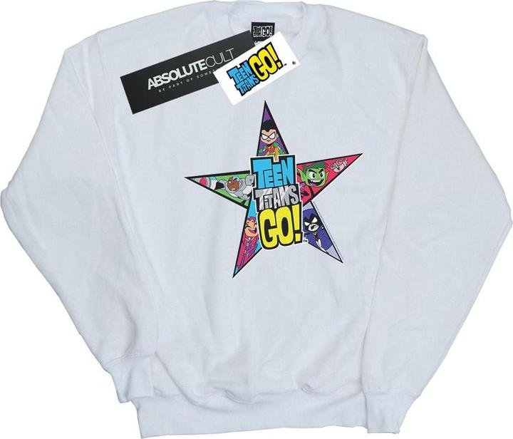 Teen Titans Go Star Logo Sweatshirt Mädchen