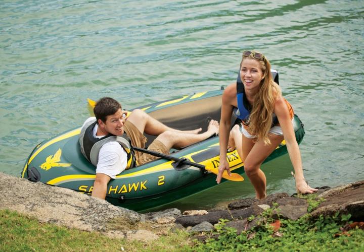Produktbild Intex Seahawk 2 Boat Set (236 cm, 2 Pers.)
