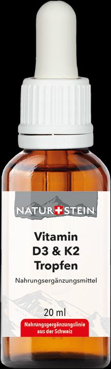 Naturstein Vitamin D3 K2 (1 Stück, Öl, 62 g)
