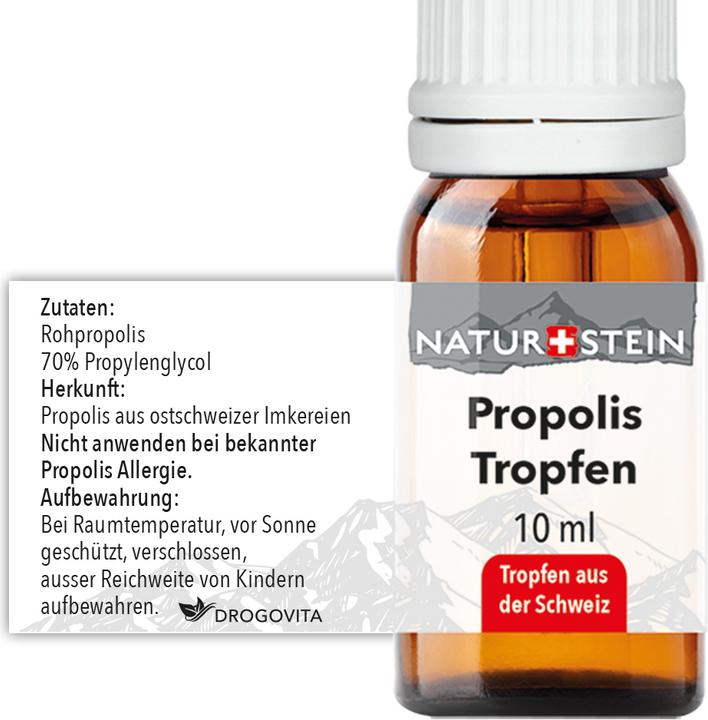 Nutritional values and ingredients Naturstein Propolis tincture (1 Piece, 41 g)