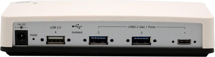 Produktbild Exsys USB 3.2 HUB 4-Port inkl.Netzt. 12V/3 15KV ESD Surge Protection & 3KV Opto (USB-B, 4 Ports)