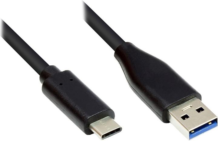 Produktbild Exsys USB A – USB C (1 m, USB 3.1)