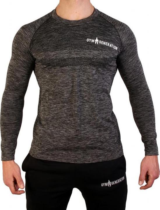 Gym Generation Seamless Long GUNMETAL (XL)