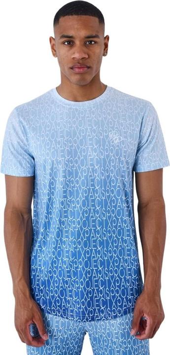Project X Paris t-shirt mit zweifarbigem aover-degradé-effekt (L)