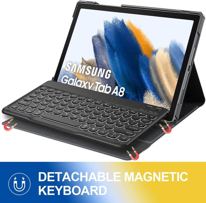 Produktbild Janolty Kabellose Tastatur (Galaxy Tab A8)