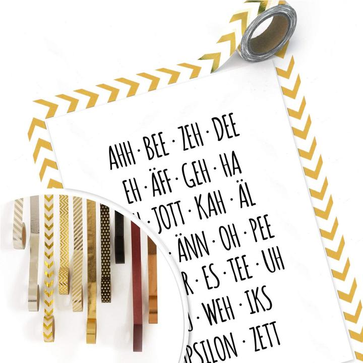 Image du produit Trenddeko L'alphabet quelque peu différent (50 x 60 cm)