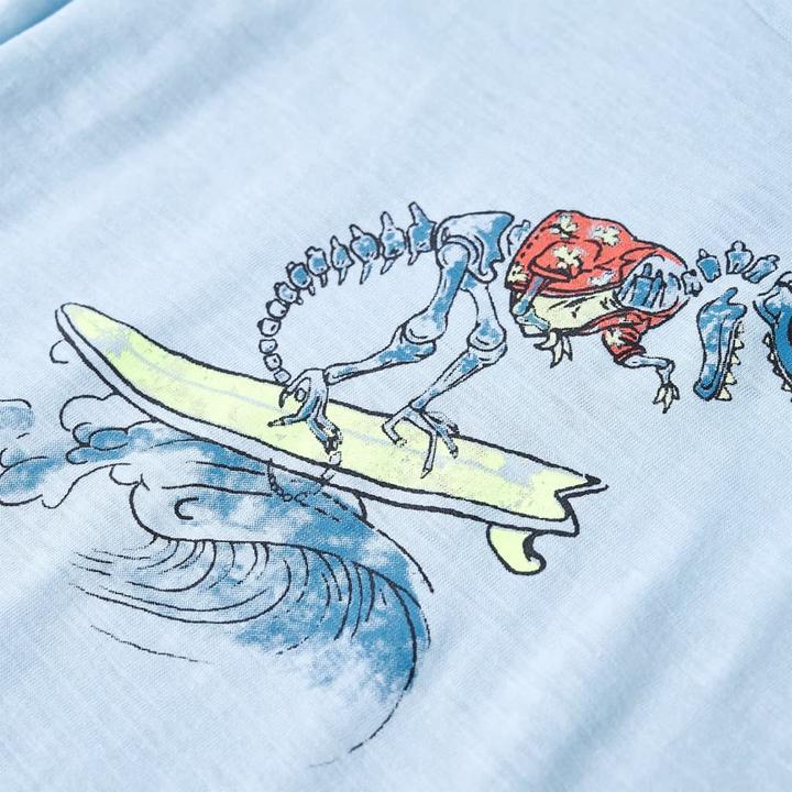 Immagine prodotto VidaXL Maglietta da bambino azzurro 104,Materiale: 100 % cotone,Colore (104)