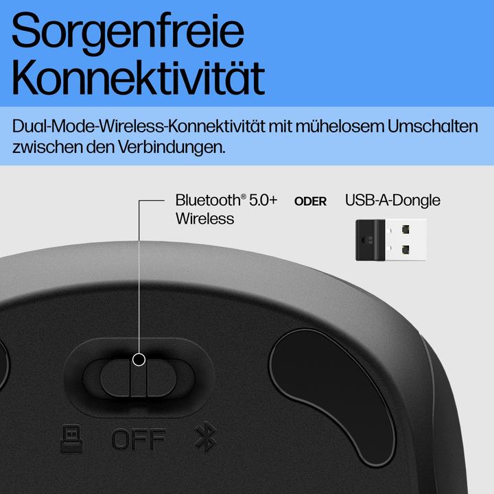 Actual product image HP 255 Optical Mouse 3 Buttons without (Wireless)