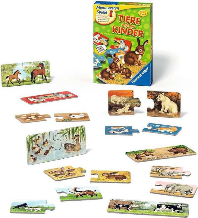 Produktbild Ravensburger Tiere und ihre Kinder (Deutsch)