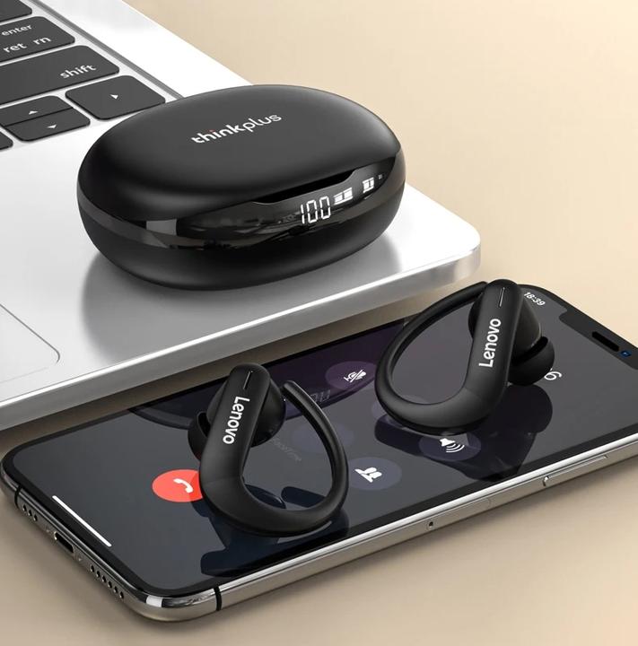 Produktbild Lenovo Thinkplus LivePods T50 kabellose In-Ear-Kopfhörer Schwarz