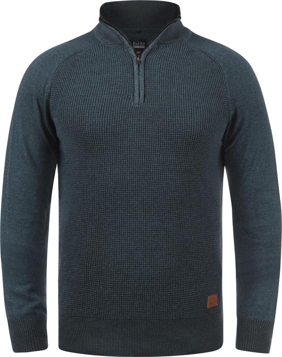 Immagine prodotto Blend Ganbolf Maglione In Maglia Grossa Pullover Con Colletto Troyer In Cotone 100% Stampa (L)