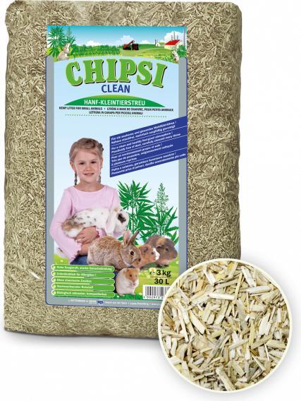 Actual product image Chipsi Clean hemp litter (20 kg, Bedding)