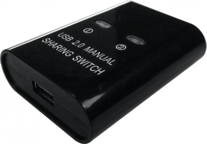 Actual product image Cables Direct CDL USB 2.0 Switch - 2 Port
