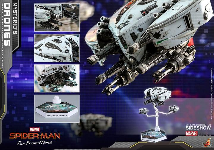 Produktbild Hot Toys Spider-Man: Far From Home “Mysterio’s Drones” 1/6 Zubehör-Set