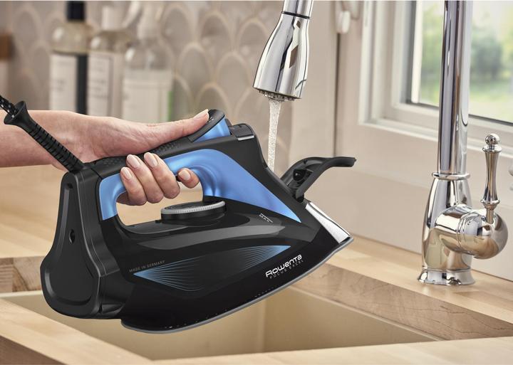 Image du produit Rowenta DW5310 Fer à vapeur Microsteam 400 HD Laser 2700 W Noir, Bleu (2700 W, 180 g/min)