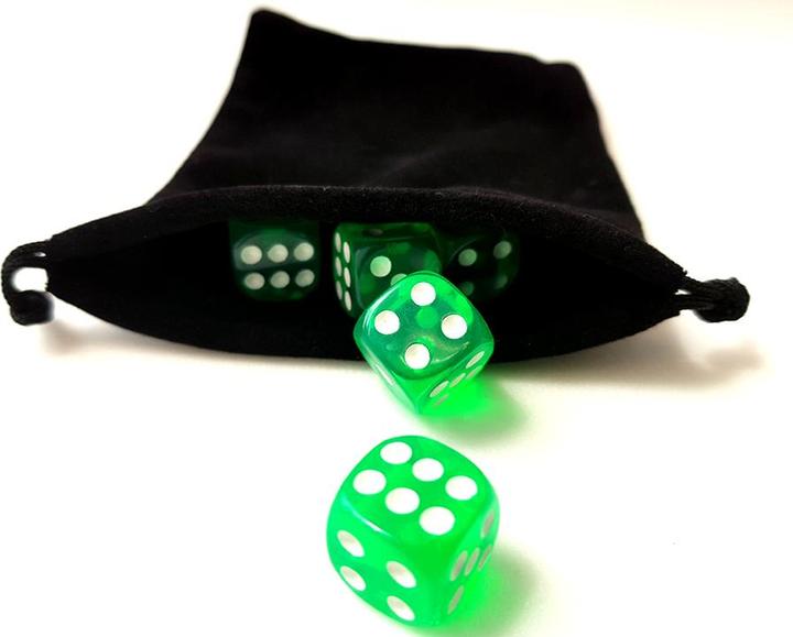 Immagine prodotto Casinoshop Dadi - Dadi Craps (5 dadi) in verde
