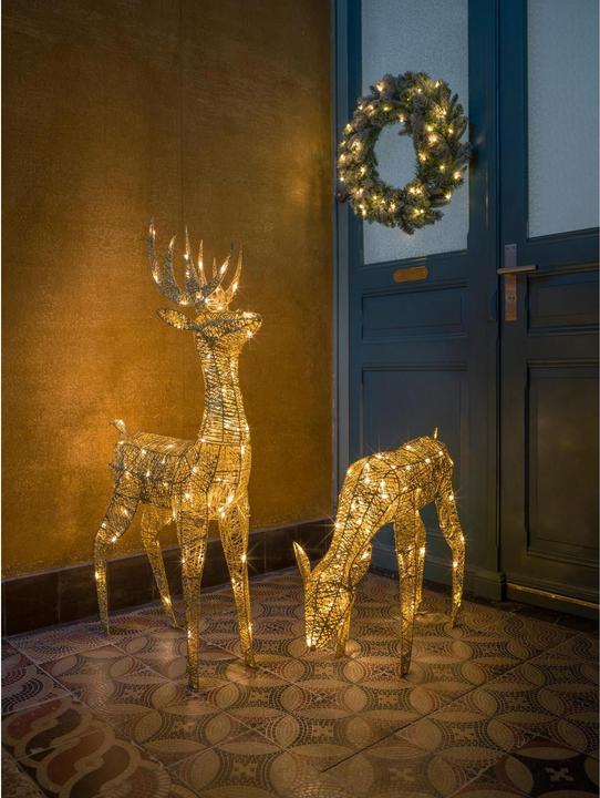 Actual product image STT Freya reindeer LED figure