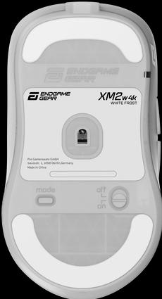 Produktbild Endgame Gear XM2w 4k Wireless Gaming Maus, kabellos - White Frost (Kabellos)