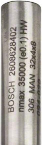 Produktbild Bosch Professional Zubehör Scheibennutfräser, 8 mm, D1 32 mm, L 4 mm, G 51 mm