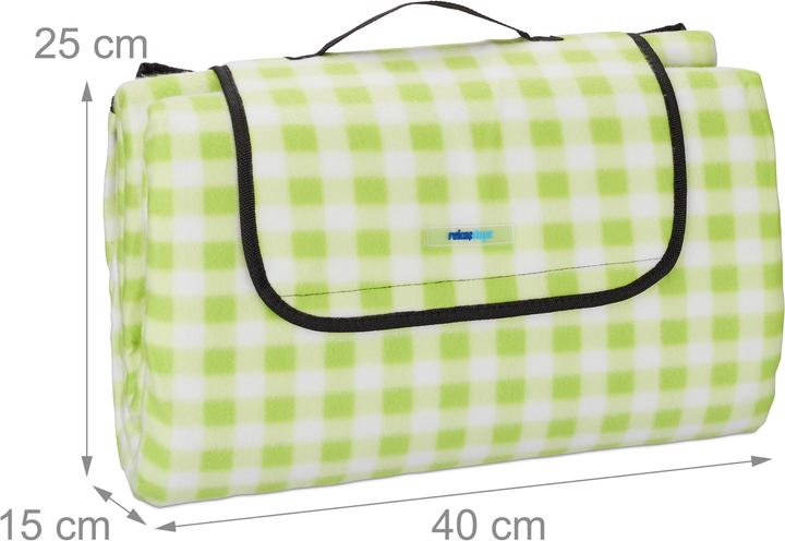 Produktbild Relaxdays Picknickdecke