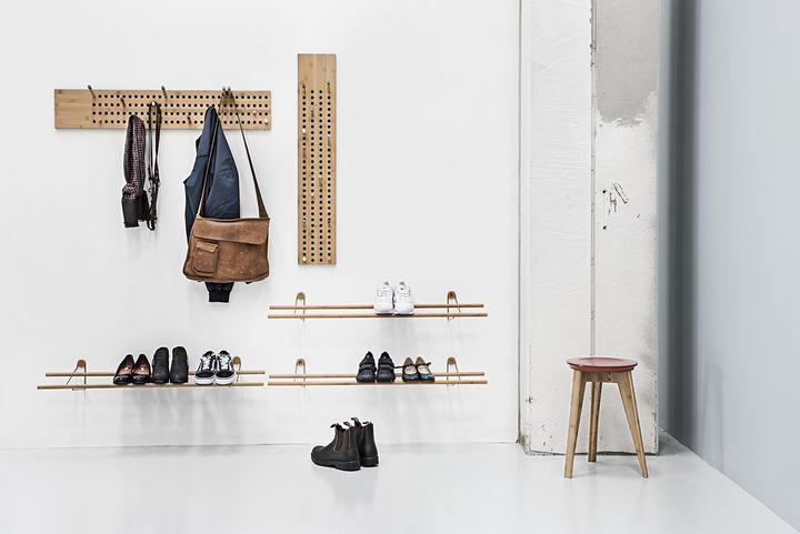 Actual product image we do wood The Shoe Rack (100 x 25 x 15 cm)