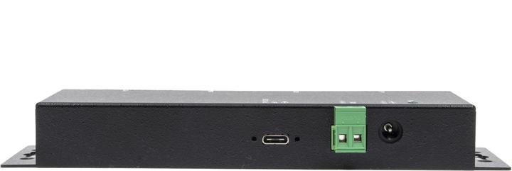 Actual product image Exsys GmbH USB 3.2 Gen2 Metal HUB with 4 Ports 2 x USB-C and 2 x USB-A Connector (USB-C, 4 Ports)