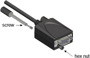 Produktbild Exsys EX-2311-2 USB 2.0 zu 1 x RS-232 (1.80 m)
