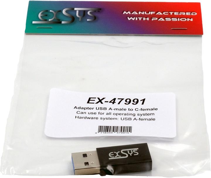Produktbild Exsys Ex-47991 (0.04 m, USB 3.0, USB 3.1, USB 3.2 Gen 1, USB 3.2 Gen 2)