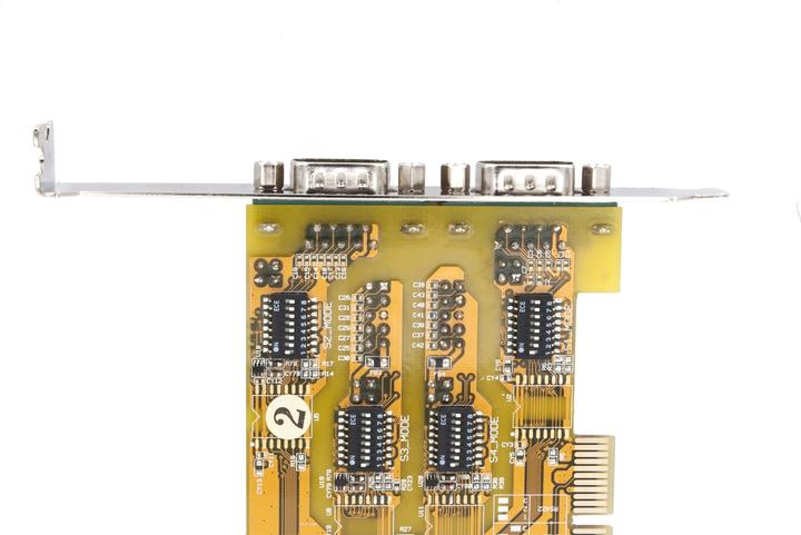 Produktbild Exsys 4S Seriell RS-232/422/485 PCI Karte, POS einstellbar (FTDI Chip-Set)