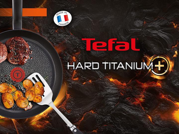 Produktbild Tefal C69506 Hard Titanium Plus, 28 cm, Pfanne (28 cm, Bratpfanne)