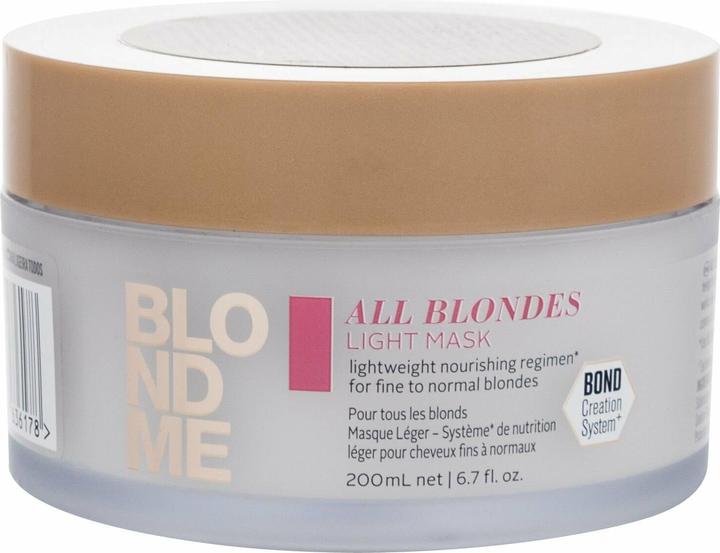 Actual product image Schwarzkopf Professional Blondme - All Blondes Light Mask (200 ml)