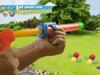 Actual product image Jamara 460312 - Water gun - Blue - Orange - 1 piece(s) (Tank Integrated)