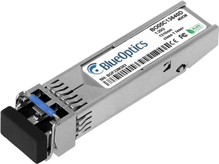 Actual product image BlueOptics Compatible Telco Systems BTI-MGBIC-GEX-DD-LC BO05C13640D SFP Transceiver, LC-Duplex, 1000BASE-LH