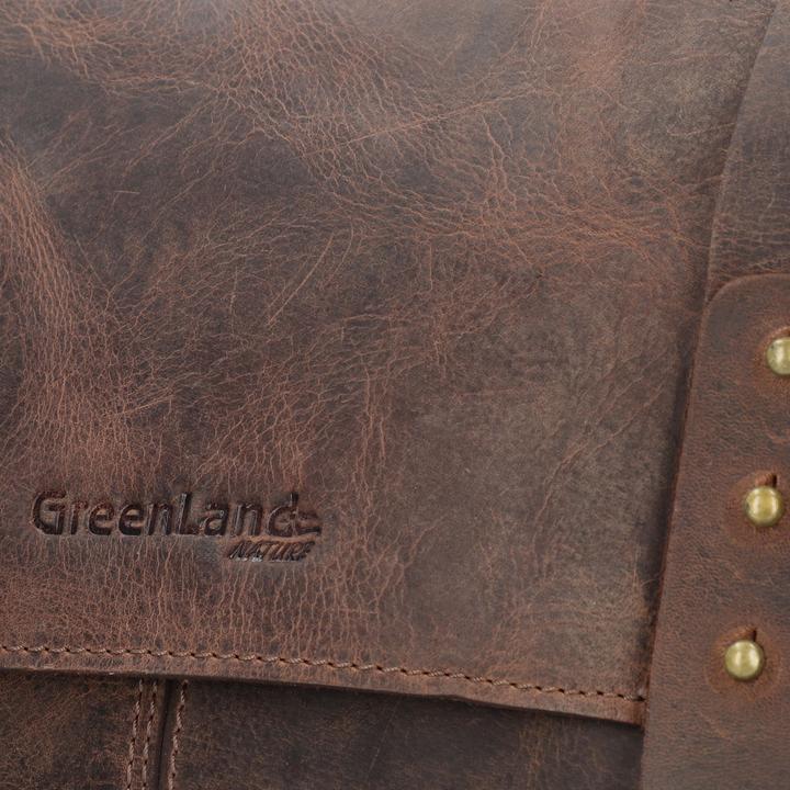 Immagine prodotto Greenland Nature Borsa a tracolla classica in pelle 36 cm