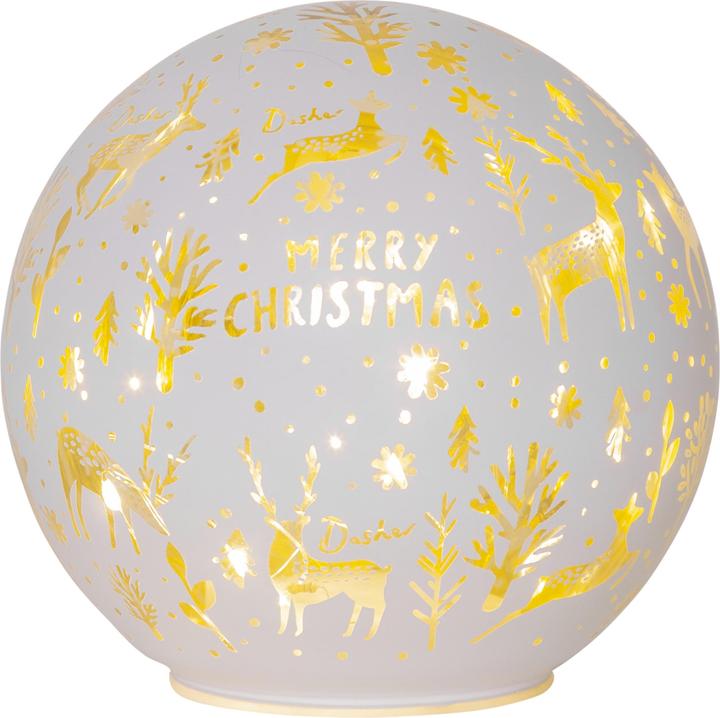 Actual product image Star Trading Glass Decoration MerryX-mas