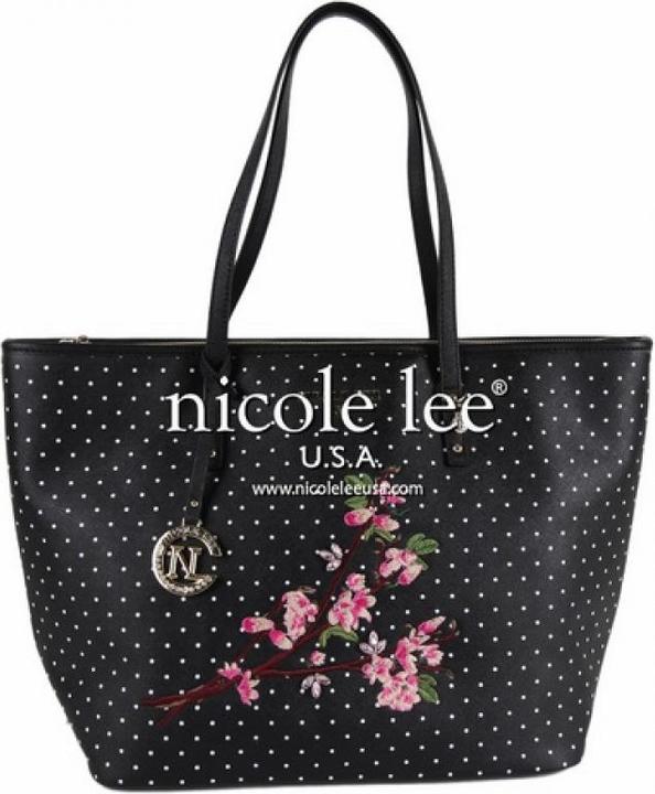 Immagine prodotto Nicole Lee Borsa a mano "Kayley Floral" Borsa shopper nera