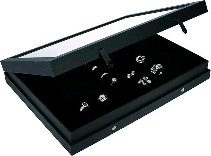 Safe Vitrine BlackEdition für Ringe