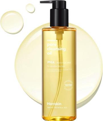 Image du produit Hanskin HANSKIN Olejek oczyszczający pory z kwasami PHA 300ml (Nettoyant anti-impuretés, 300 ml)
